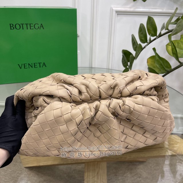 Bottega veneta高端女包 98062 寶緹嘉升級版大號編織雲朵包 BV經典款純手工編織羔羊皮女包  gxz1168